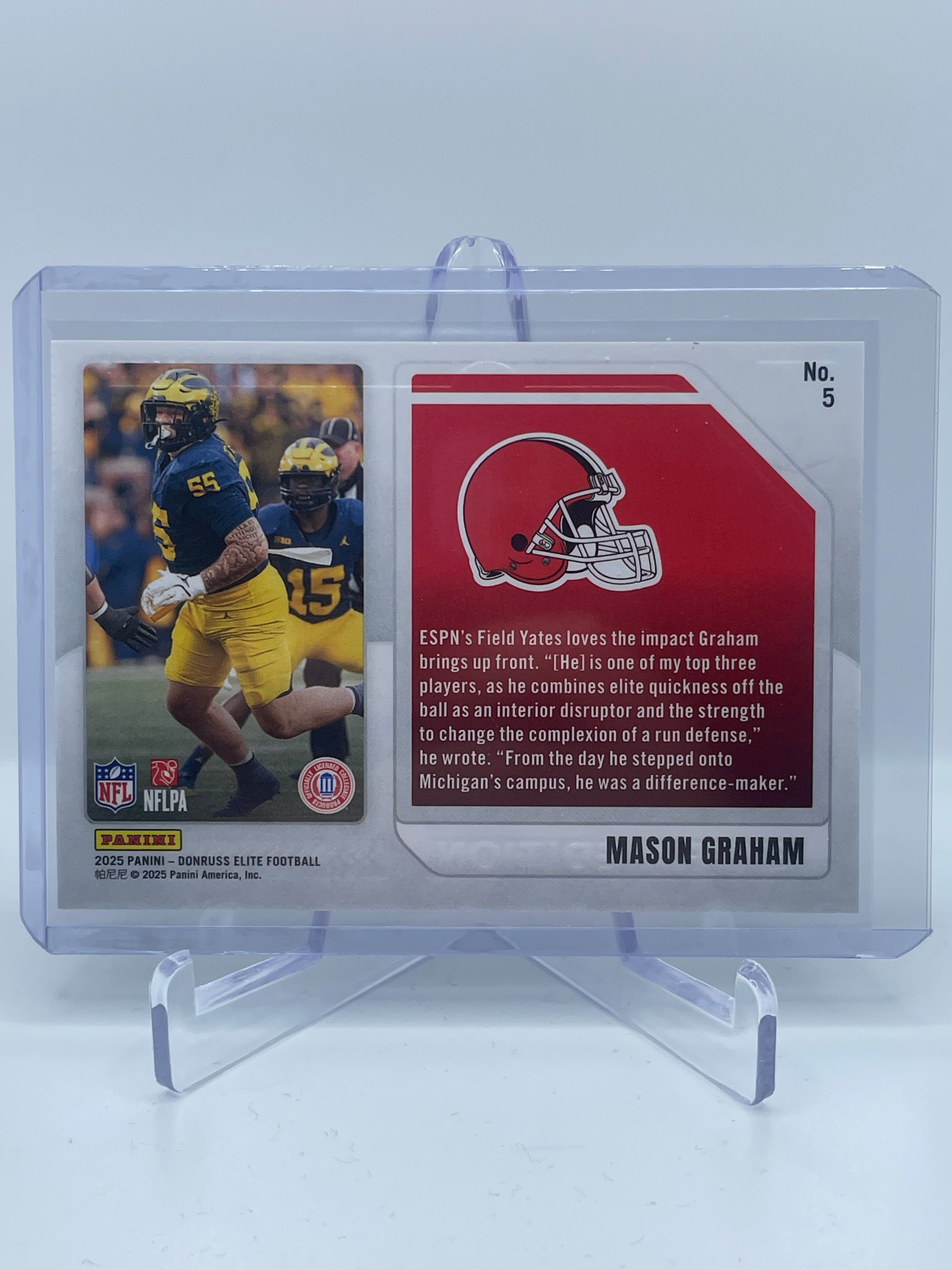 2025 DONRUSS ELITE MASON GRAHAM EXTRA EDITION ROOKIE RC /799