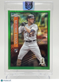 2022 TOPPS CHROME SPENCER TORKELSON EXPOSE GREEN /99 RC SP