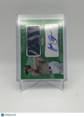 2013 TOPPS FINEST JEDD GYORKO GREEN REFRACTOR ROOKIE PATCH AUTO /125