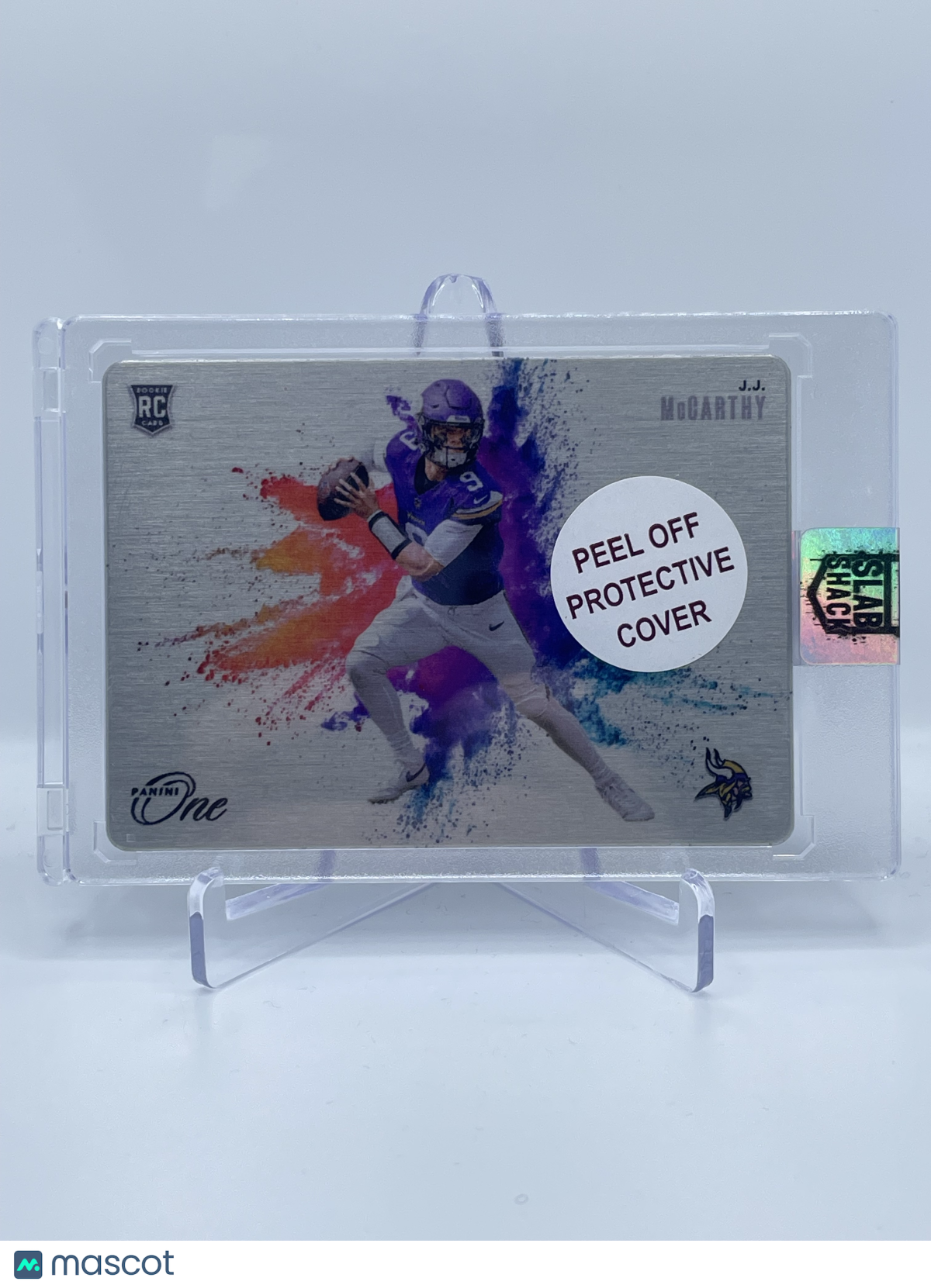 2024 ONE JJ MCCARTHY COLOR BLAST RC ROOKIE