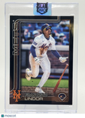 2025 TOPPS FRANCISCO LINDOR BLACK FOIL /74