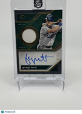 2024 TOPPS DIAMOND ICONS GEORGE BRETT GREEN PATCH AUTO /10 RELIC
