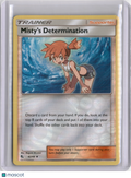 2019 HIDDEN FATES MISTY'S DETERMINATION REVERSE HOLO #62/68