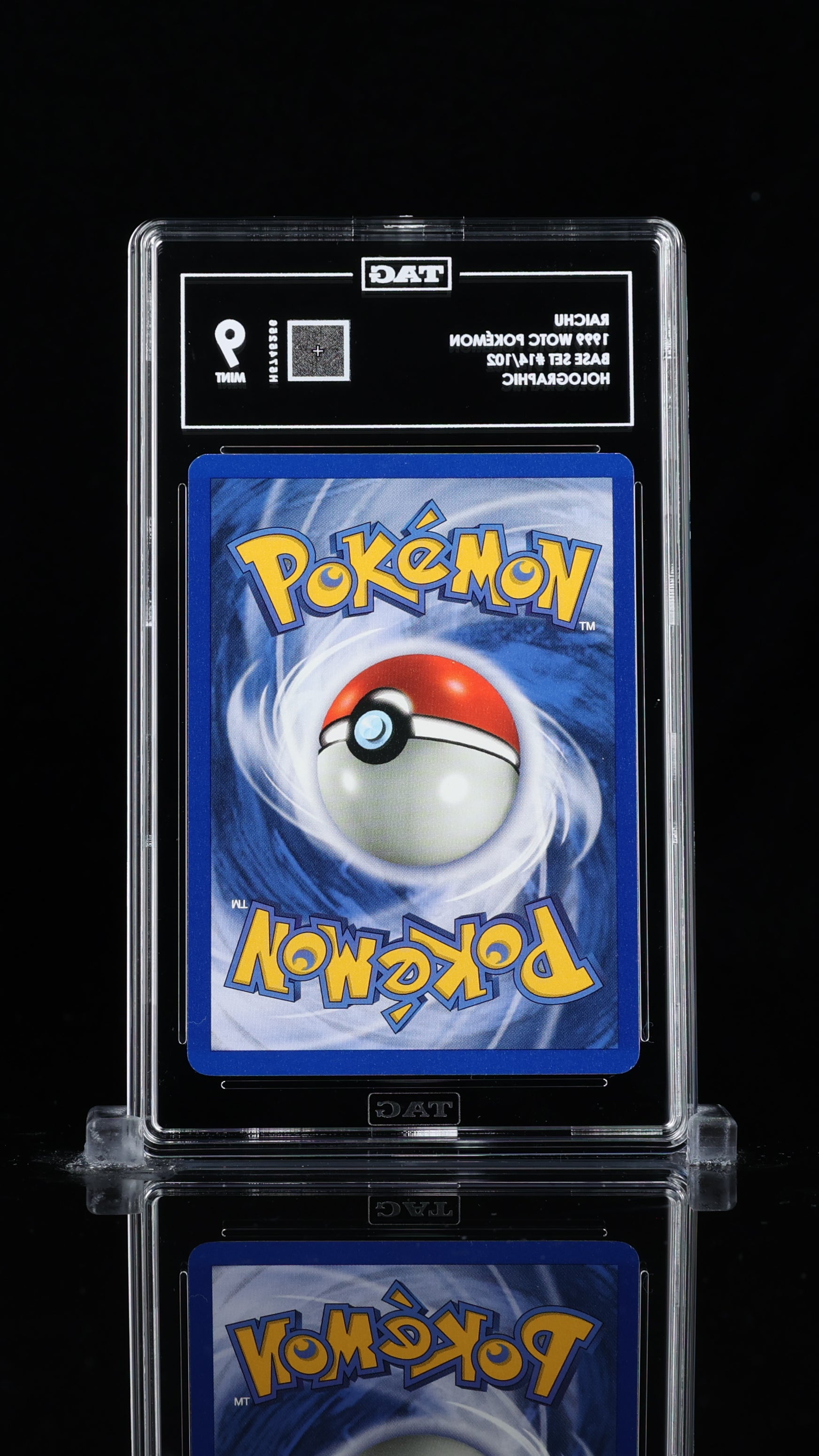 1999 Pokemon Raichu #14/102 TAG 9