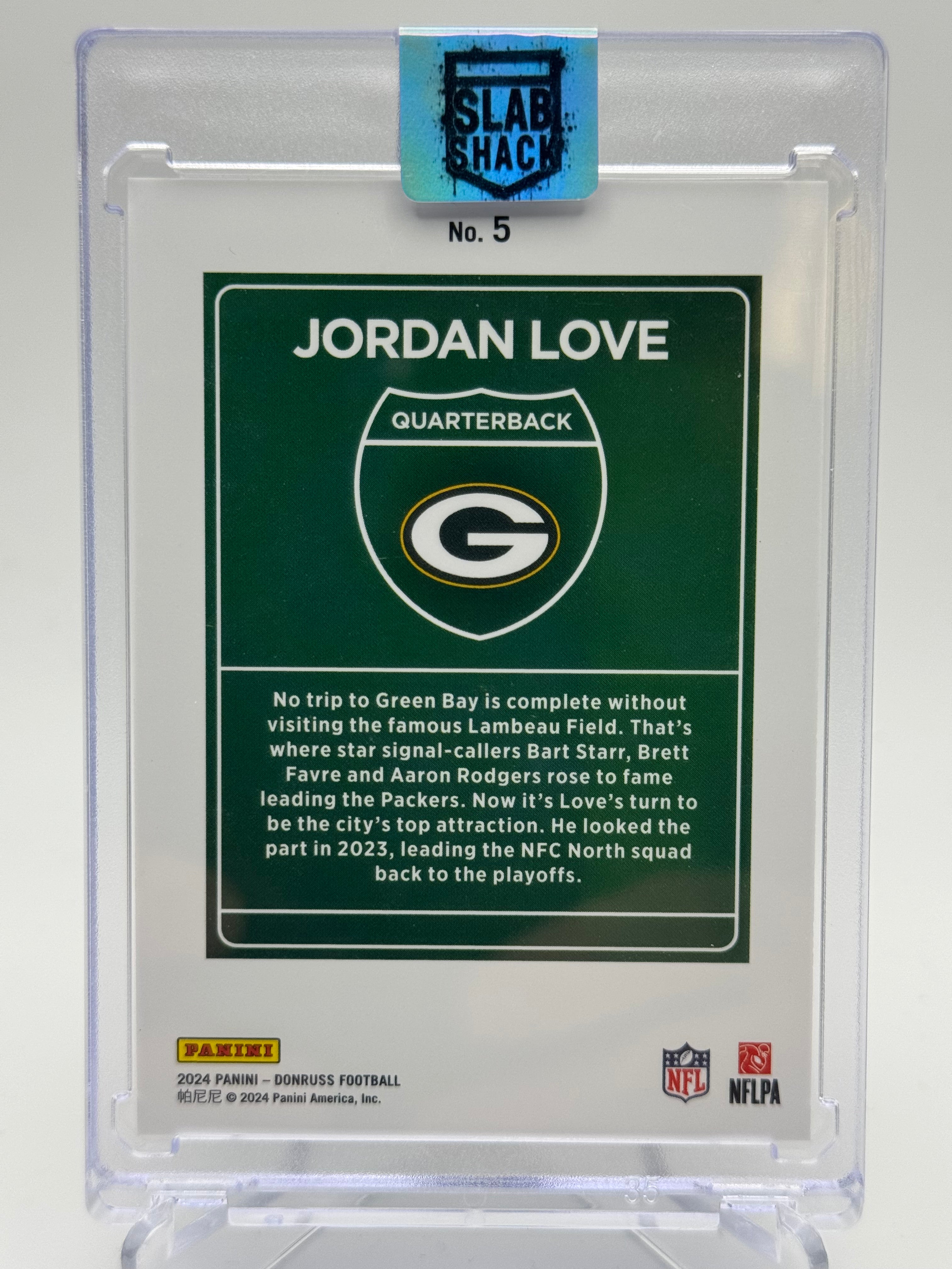2024 DONRUSS JORDAN LOVE DOWNTOWN