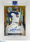 2025 TOPPS FINEST MARK GRACE GOLD REFRACTOR AUTO /50