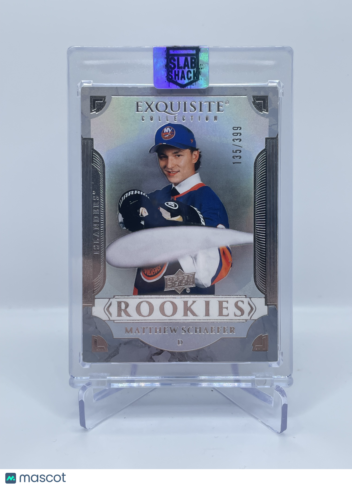 2025 UPPER DECK BLACK DIAMOND MATTHEW SCHAEFER EXQUISITE COLLECTION /399 RC