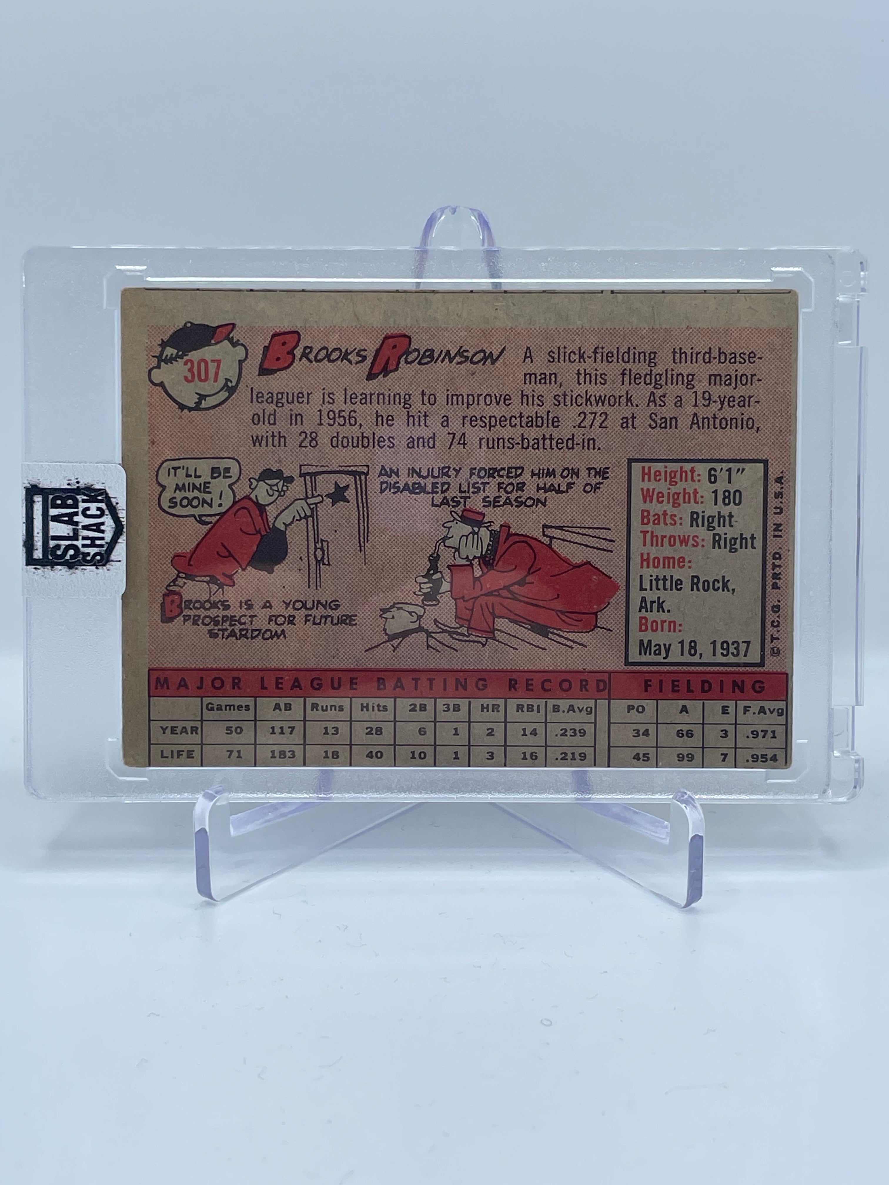 1958 TOPPS BROOKS ROBINSON #307