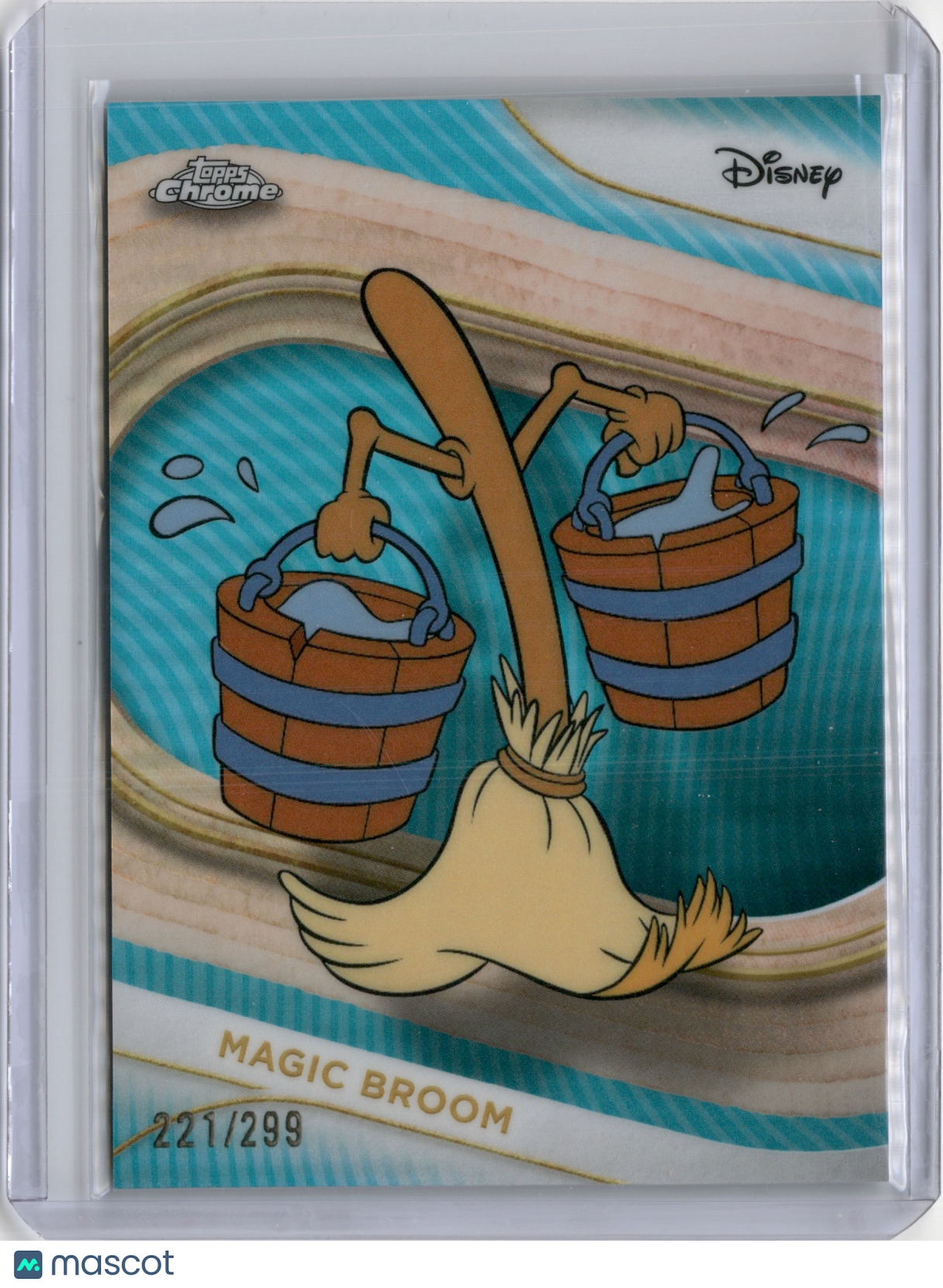 2025 TOPPS CHROME MAGIC BROOM TEAL REFRACTOR /299