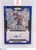 2024 PANINI PRIZM DARON HOLMES II SENSATIONAL SIG. AUTO CHOICE BLUE /49 RC