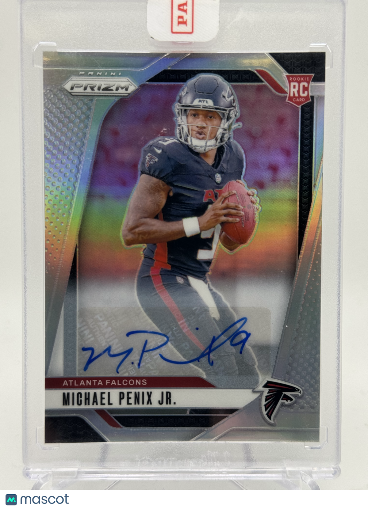2024 PRIZM MICHAEL PENIX JR SILVER AUTO RC
