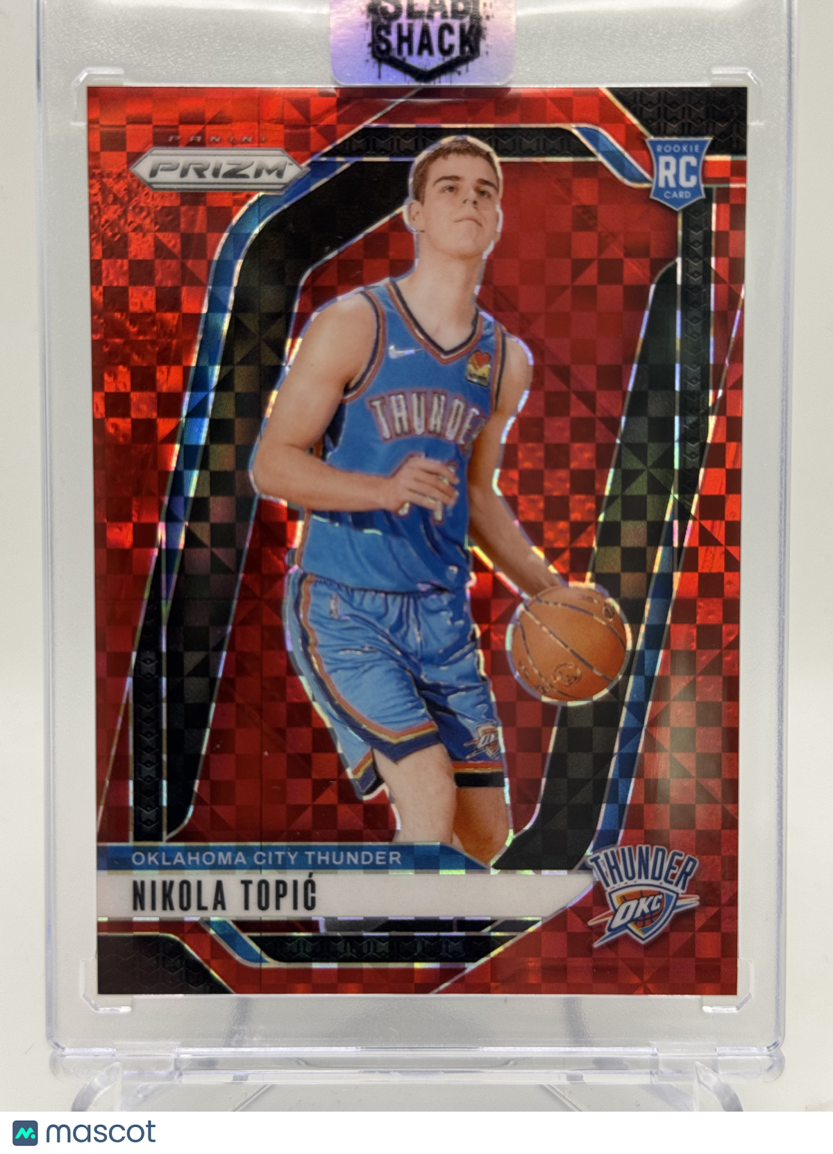 2024 PRIZM NIKOLA TOPIC RED POWER ROOKIE RC /75