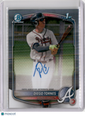 2025 BOWMAN CHROME  DIEGO TORNES  1ST BOWMAN AUTOGRAPH