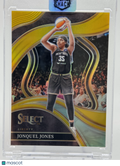 2024 PANINI SELECT JONQUEL JONES GOLD COURTSIDE PRIZM /10