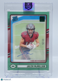 2024 CLEARLY DONRUSS JALEN MCMILLAN RED GREEN AUTO /25 RC ROOKIE