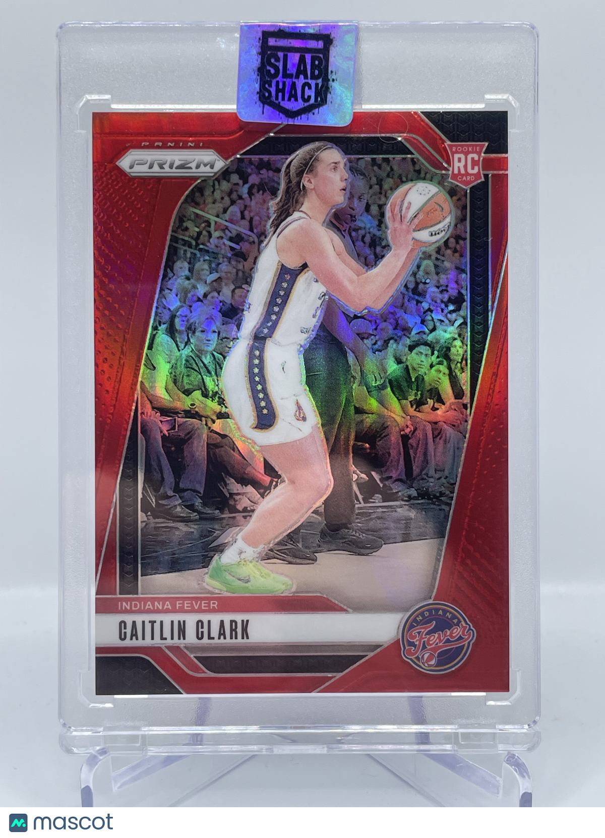 2024 PRIZM CAITLIN CLARK RED ROOKIE RC /299