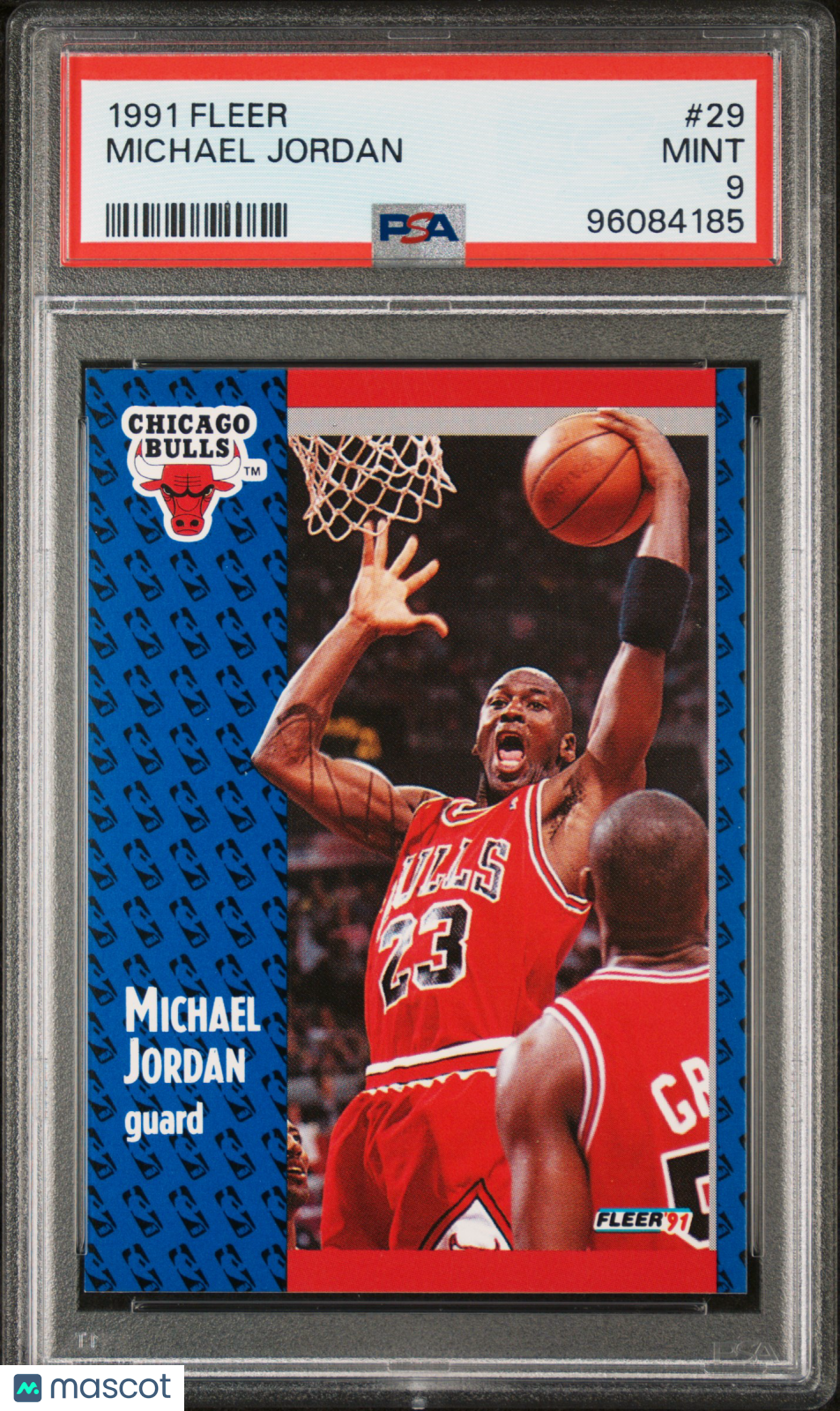 1991 Fleer Michael Jordan #29 PSA 9