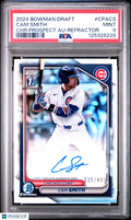 2024 Bowman Draft Cam Smith 1st Chrome Prospect Auto Refractor /499 RC