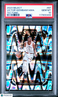 2023 Panini Select Victor Wembanyama #87 Tectonic PSA 10