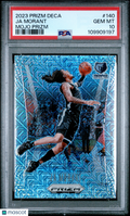 2023 Panini Prizm Deca Ja Morant #140 Mojo PSA 10