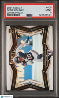 2024 Panini Select Rome Odunze #405 White Prizm PSA 9