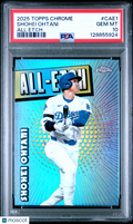 2025 Topps Chrome All Etch Shohei Ohtani #CAE1 PSA 10