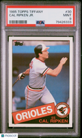 1985 Topps Tiffany Cal Ripken JR. #30 PSA 9
