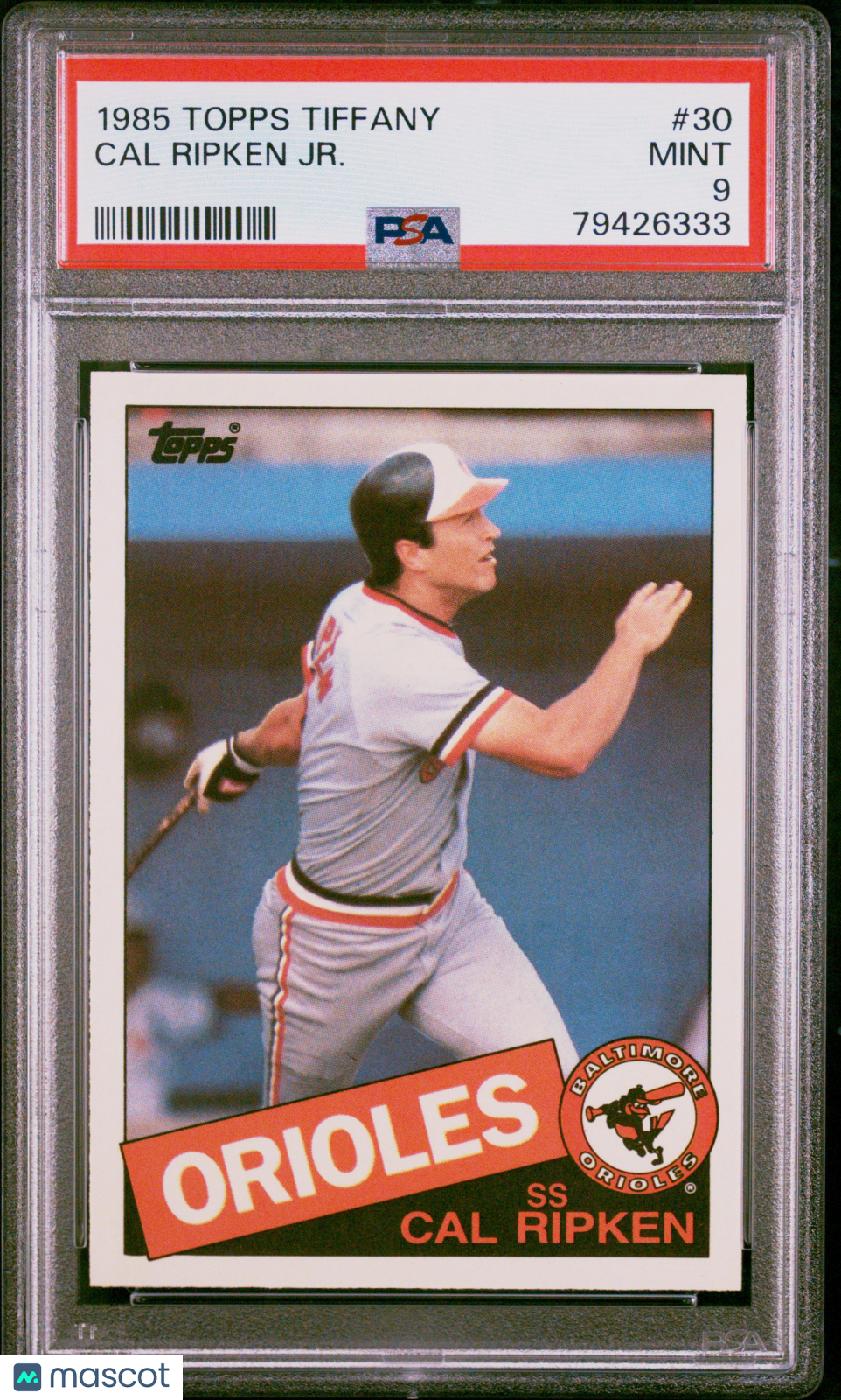 1985 Topps Tiffany Cal Ripken JR. #30 PSA 9