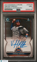 2023 Bowman Chrome Vincent Perozo 1st Prospect Auto PSA 9 RC