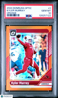 2024 Panini Donruss Optic Kyler Murray #1 Orange PSA 10