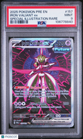 2025 Pre EN-Prismatic Evolutions Iron Valiant EX #157 Illustration Rare PSA 9