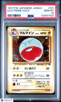 1997 Pokemon Japanese Jungle Electrode #101 Japanese PSA 10