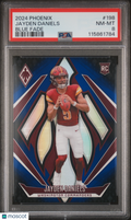 2024 PHOENIX JAYDEN DANIELS BLUE FADE RC /249