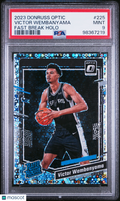 2023 Panini Donruss Optic Victor Wembanyama #225 Fast Break Holo PSA 9